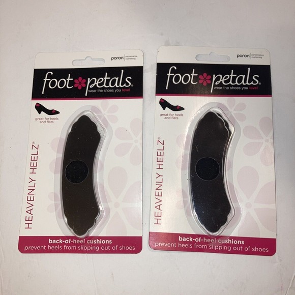 Accessories - Women’s Foot Pedals Heavenly Heels Back of Heel Cushions NEW 2 pair